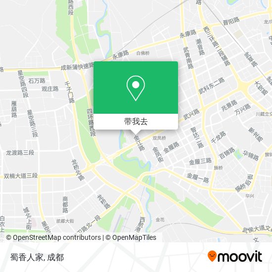 蜀香人家地图