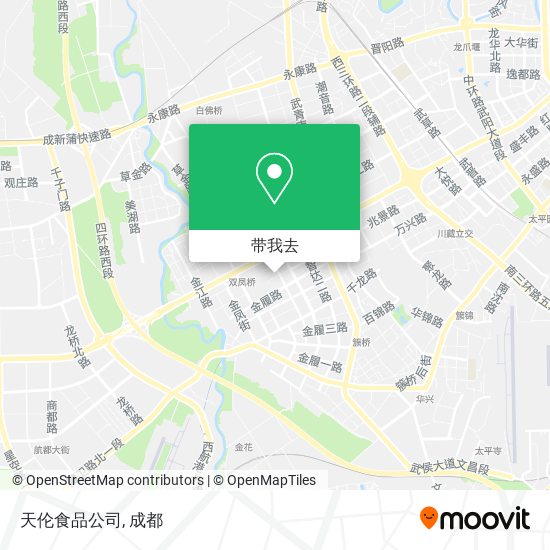 天伦食品公司地图