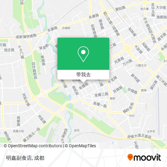 明鑫副食店地图