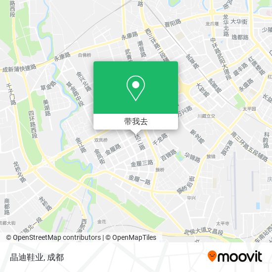 晶迪鞋业地图