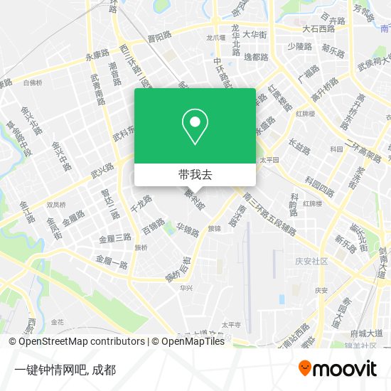 一键钟情网吧地图