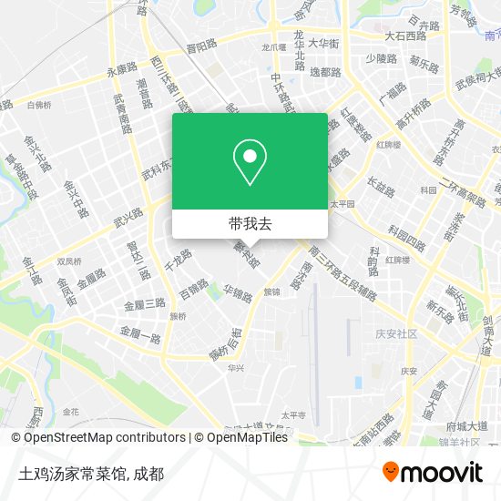 土鸡汤家常菜馆地图