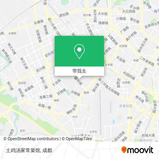 土鸡汤家常菜馆地图