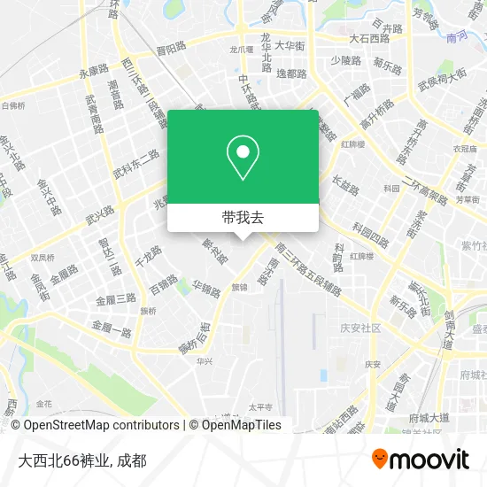 大西北66裤业地图