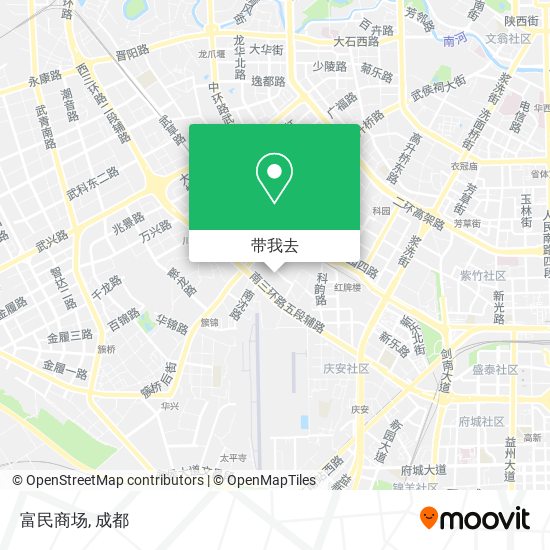 富民商场地图