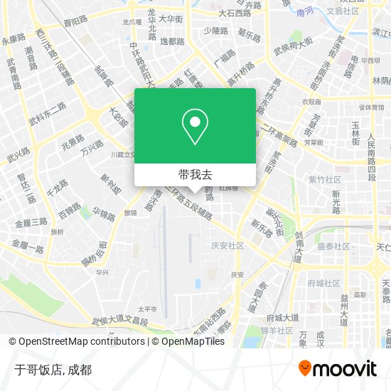 于哥饭店地图