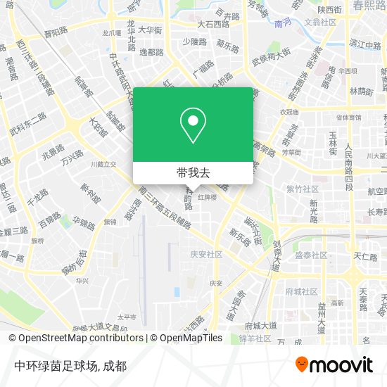 中环绿茵足球场地图