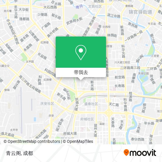青云阁地图