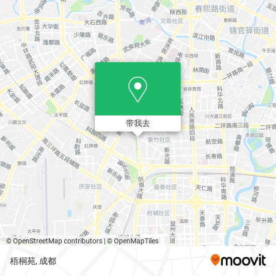 梧桐苑地图