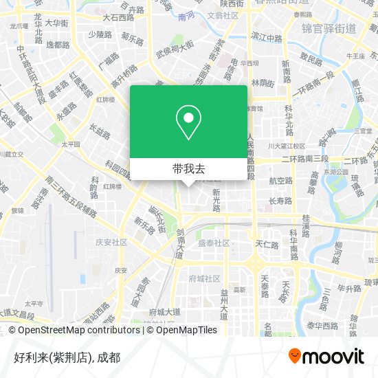 好利来(紫荆店)地图