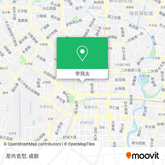 星尚造型地图
