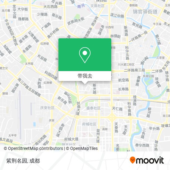 紫荆名园地图