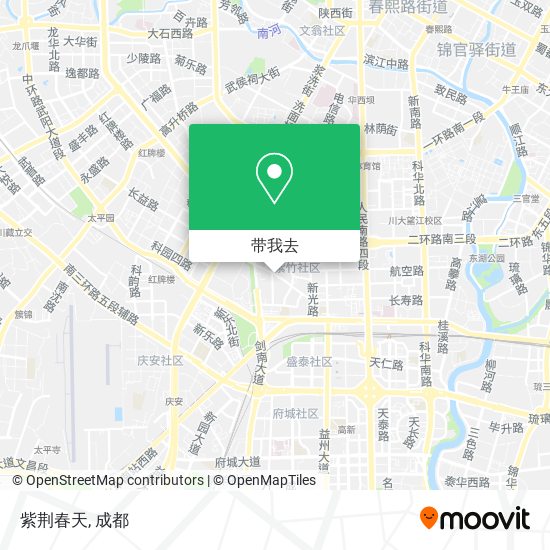 紫荆春天地图