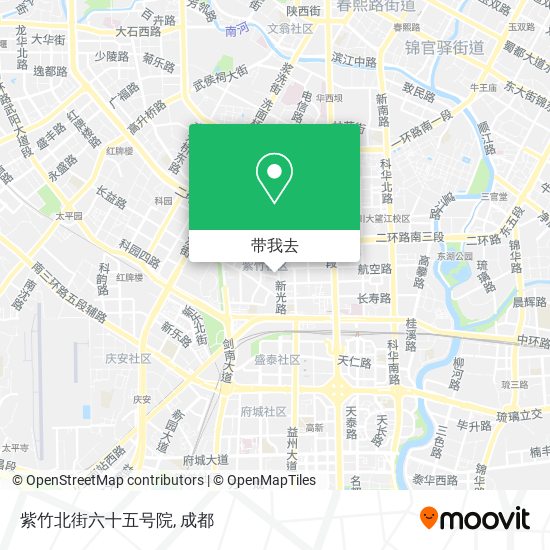 紫竹北街六十五号院地图
