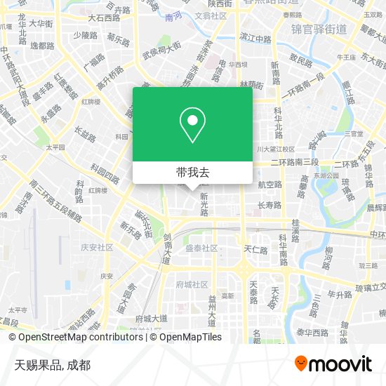 天赐果品地图