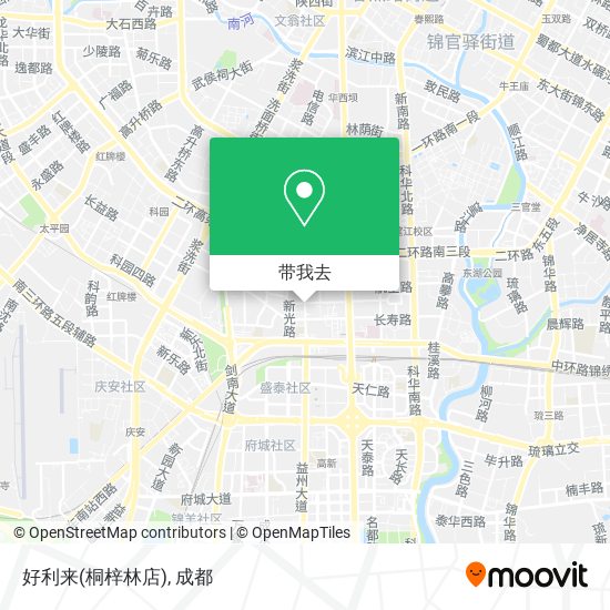 好利来(桐梓林店)地图