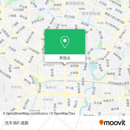 洗车场P地图
