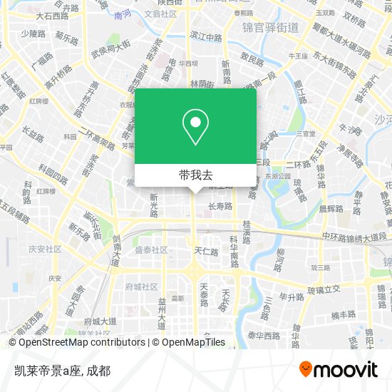 凯莱帝景a座地图