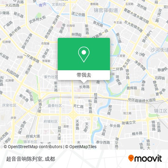 超音音响陈列室地图