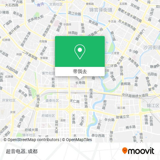 超音电器地图