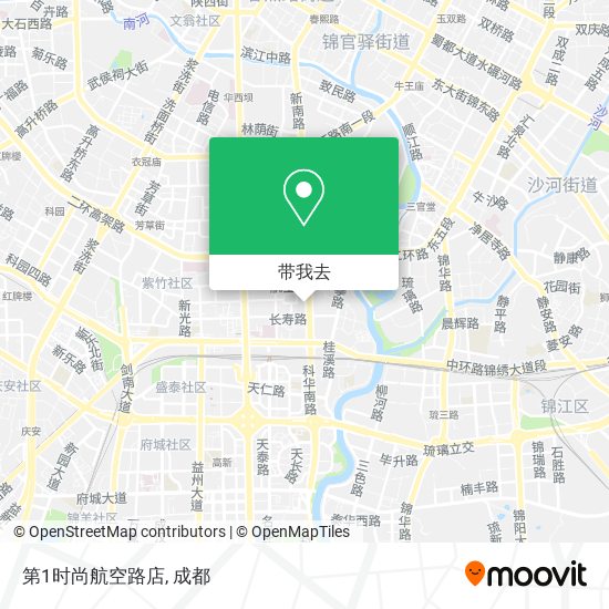 第1时尚航空路店地图