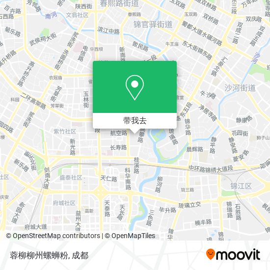 蓉柳柳州螺蛳粉地图