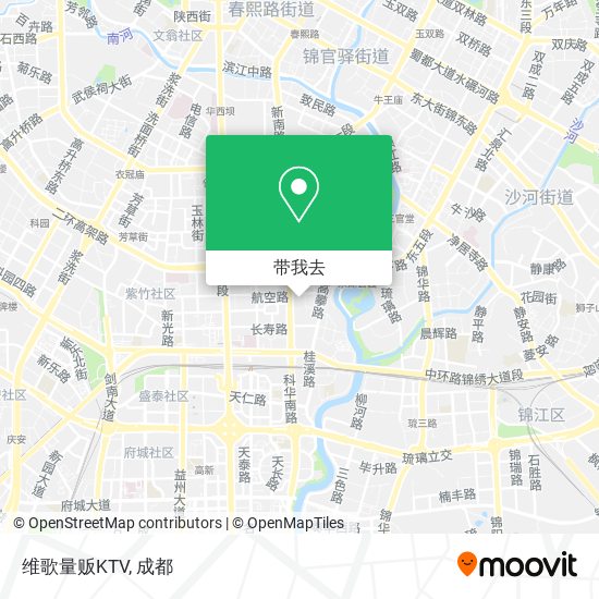 维歌量贩KTV地图