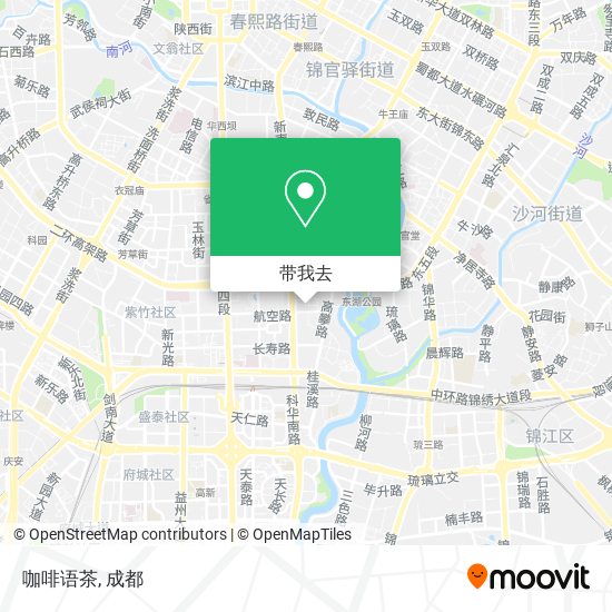 咖啡语茶地图