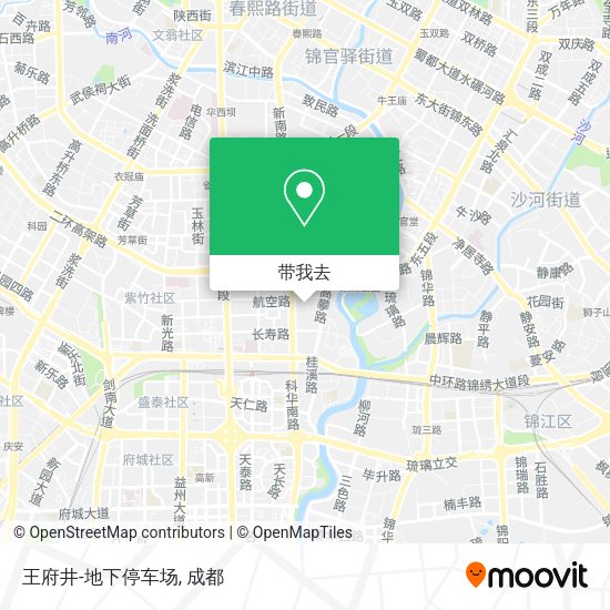 王府井-地下停车场地图