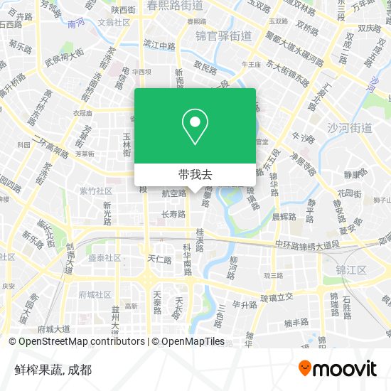 鲜榨果蔬地图