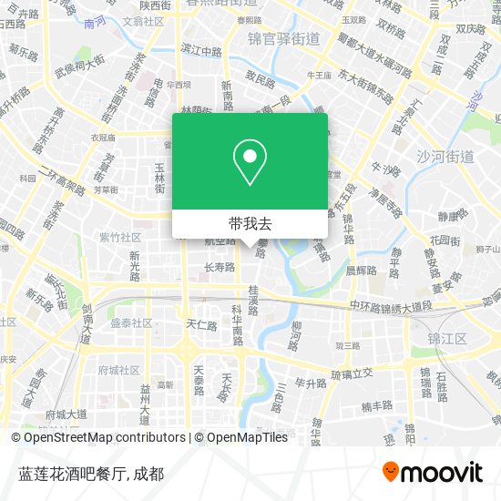 蓝莲花酒吧餐厅地图
