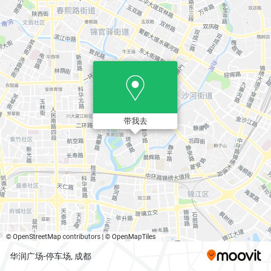 华润广场-停车场地图
