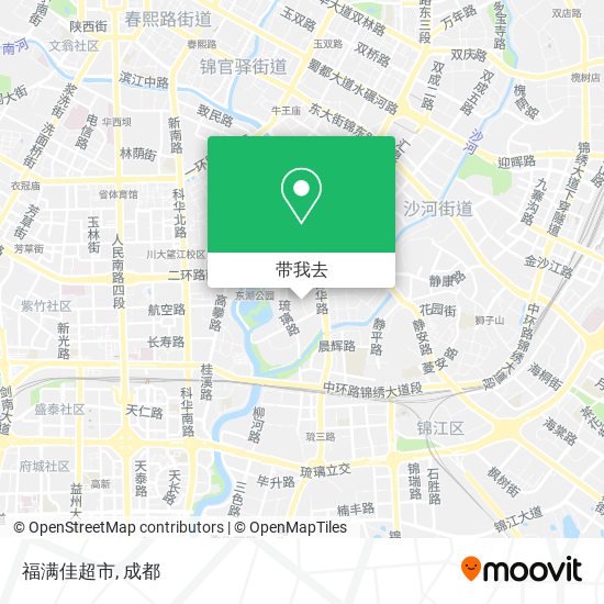 福满佳超市地图