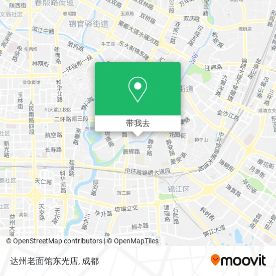 达州老面馆东光店地图