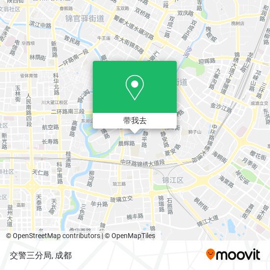 交警三分局地图