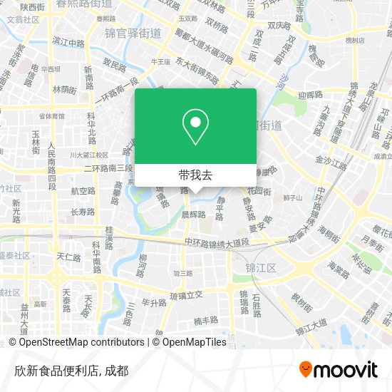欣新食品便利店地图