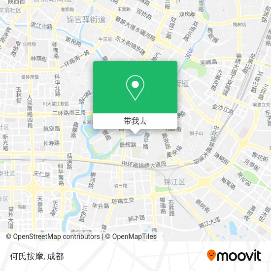 何氏按摩地图