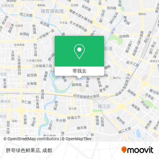 胖哥绿色鲜果店地图