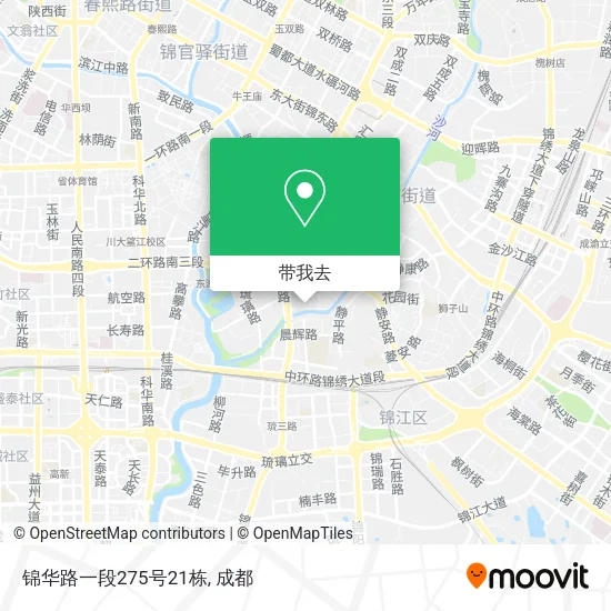 锦华路一段275号21栋地图