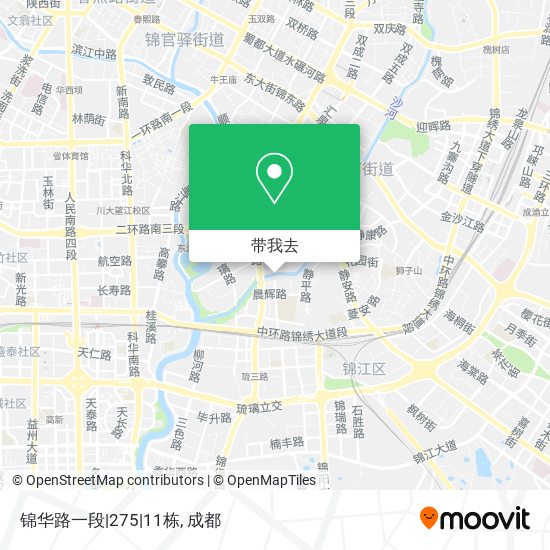 锦华路一段|275|11栋地图