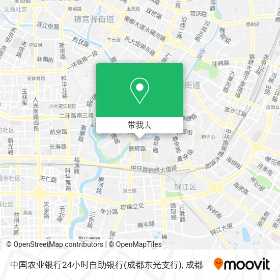 中国农业银行24小时自助银行(成都东光支行)地图