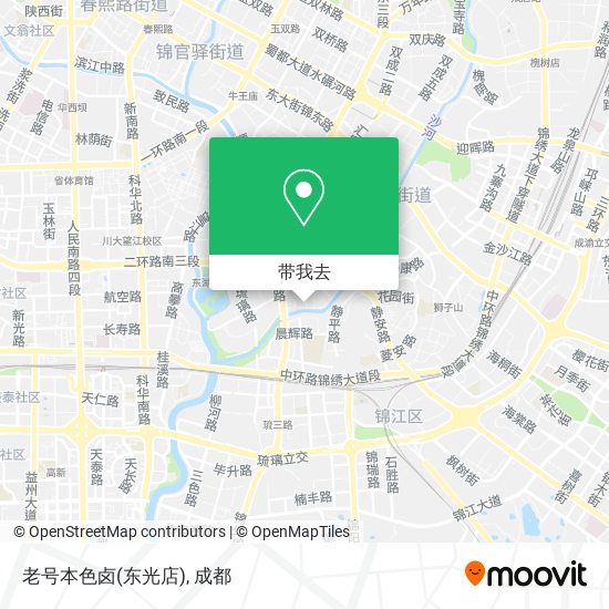 老号本色卤(东光店)地图