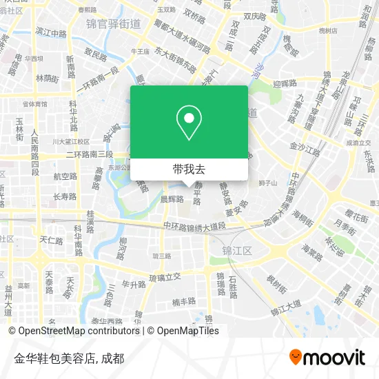 金华鞋包美容店地图