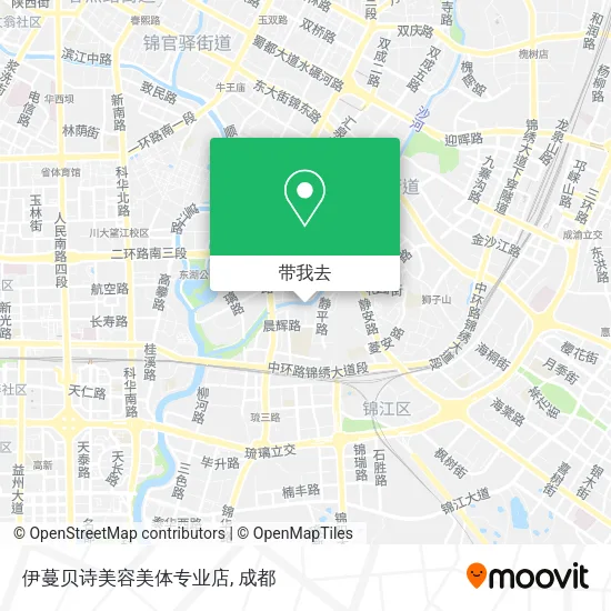 伊蔓贝诗美容美体专业店地图