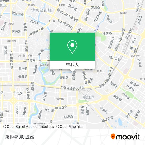 馨悦奶屋地图