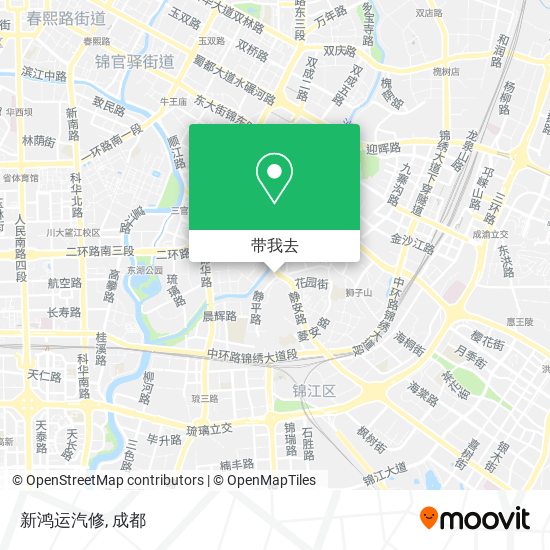 新鸿运汽修地图