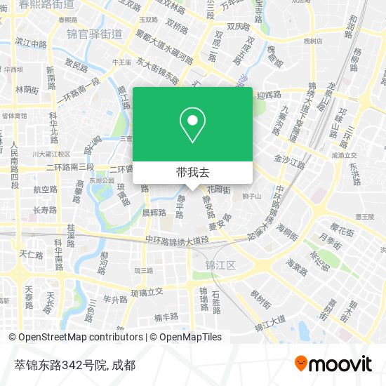 萃锦东路342号院地图