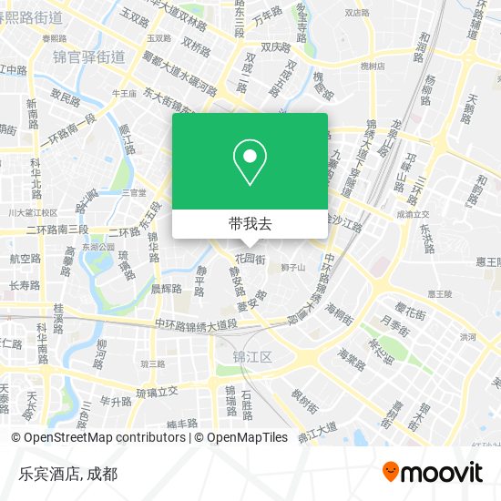 乐宾酒店地图
