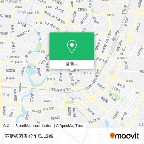 丽斯顿酒店-停车场地图