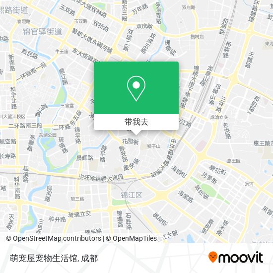 萌宠屋宠物生活馆地图